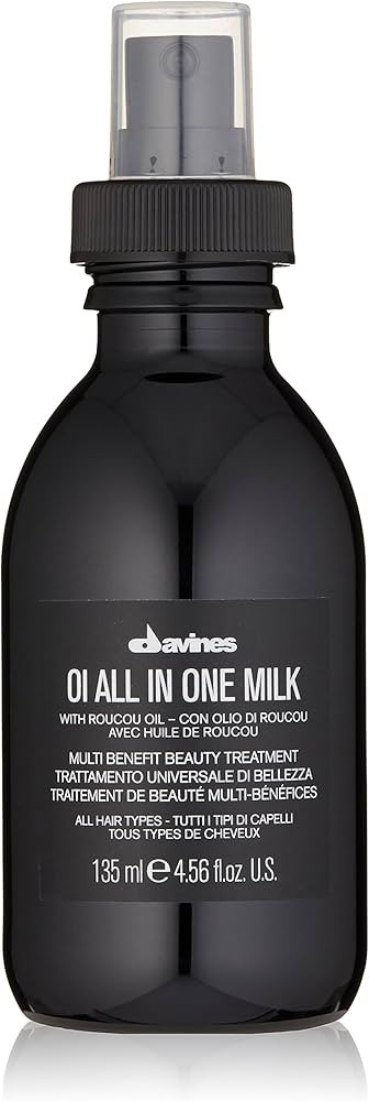 Davines OI All in One Milk | Hair Milk Spray | Powerful Hair Detangler + Heat Protection | Smooth... | Amazon (US)