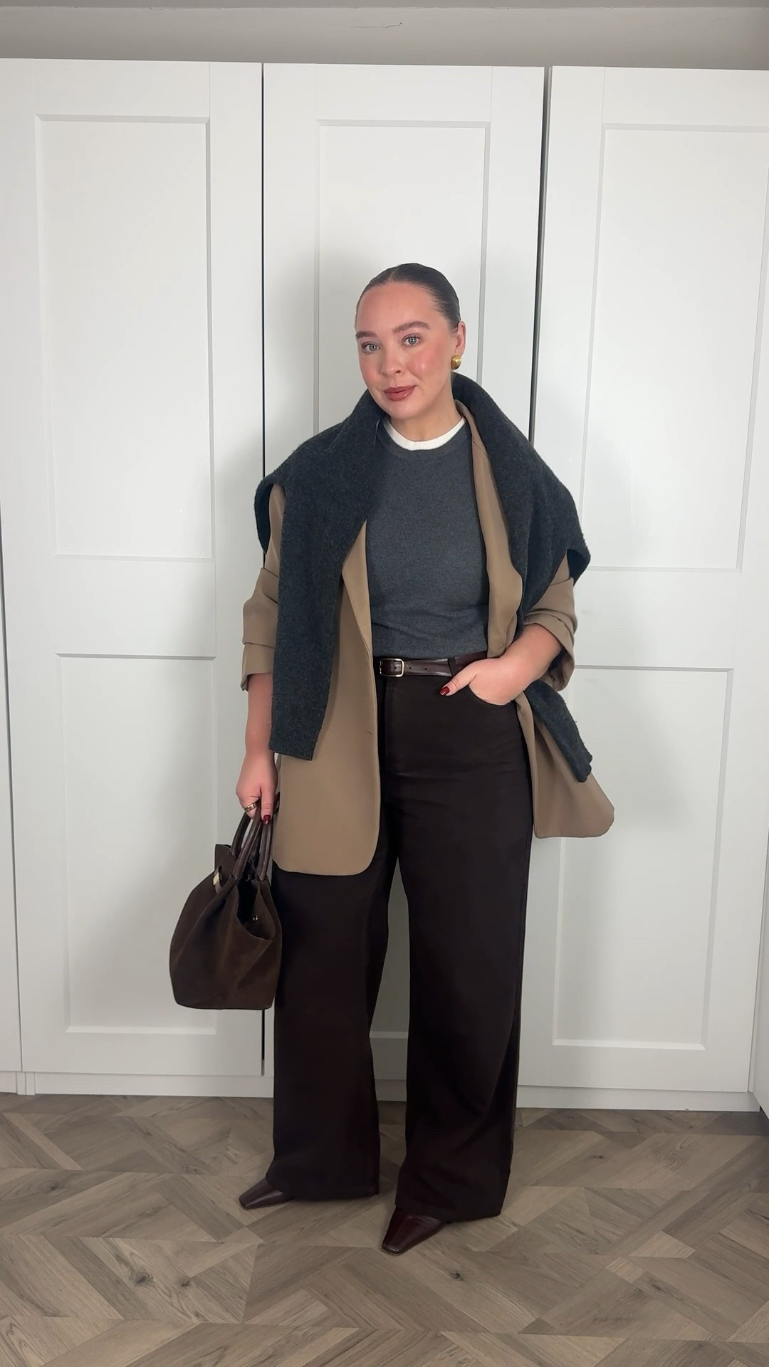 these brown jeans are new to my wardrobe but they’re so so comfy, really soft and have give in them! I wear a 14 regular which I think is a 32 leg? 

My blazer is Re Ona but I’ve linked similar 

#LTKuk #LTKmidsize #LTKstyletip