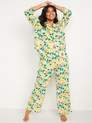 Matching Printed Pajama Set for Women | Old Navy (US)