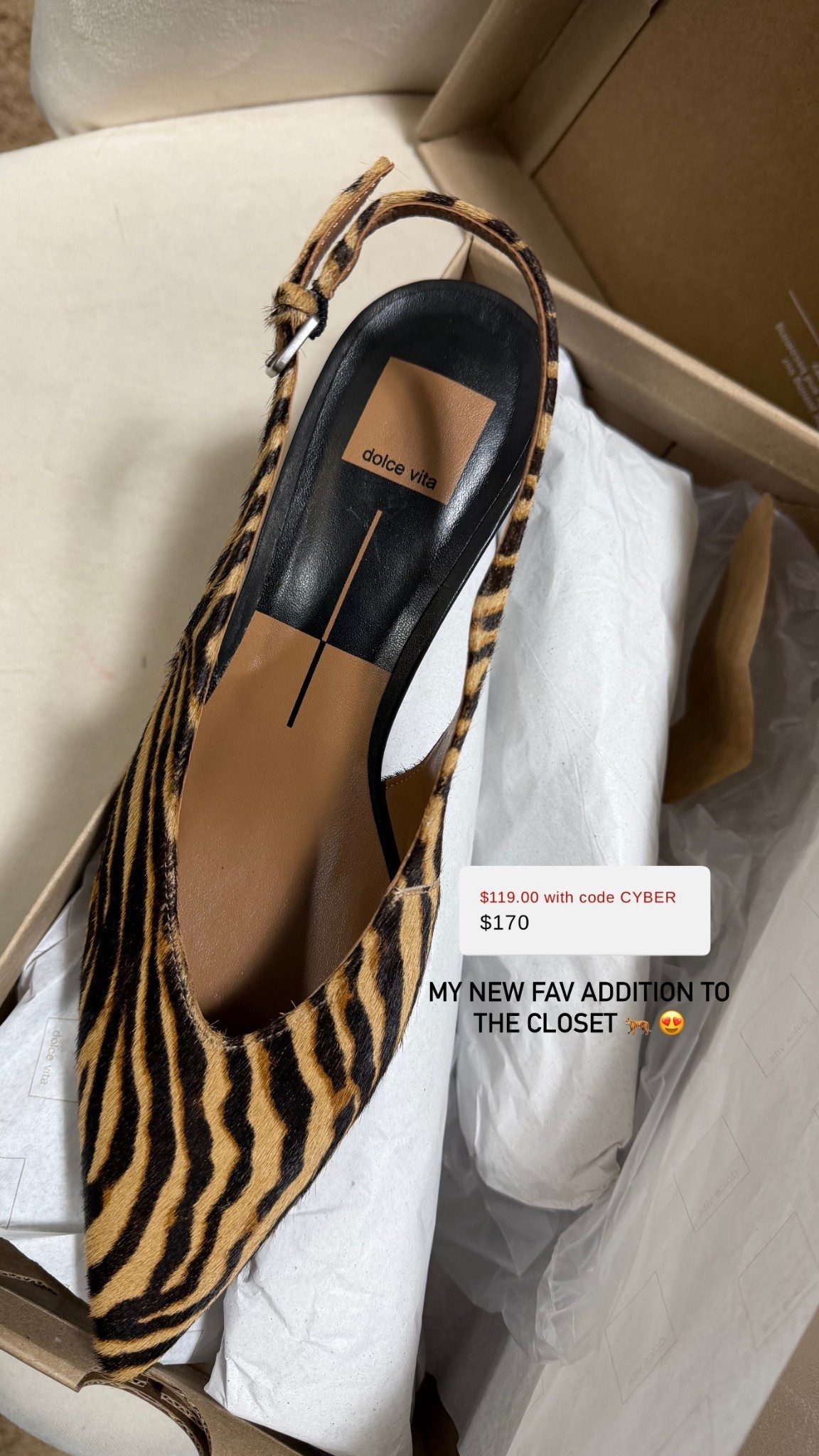 Tiger print kitten heels on sale 😍 

True to size 


#LTKCyberWeek #LTKSaleAlert