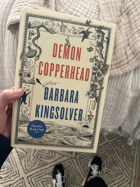 On my nightstand…what I’m reading. So good! ‘Demon Copperhead” by Barbara Kingsolver

#LTKFind #LTKunder50