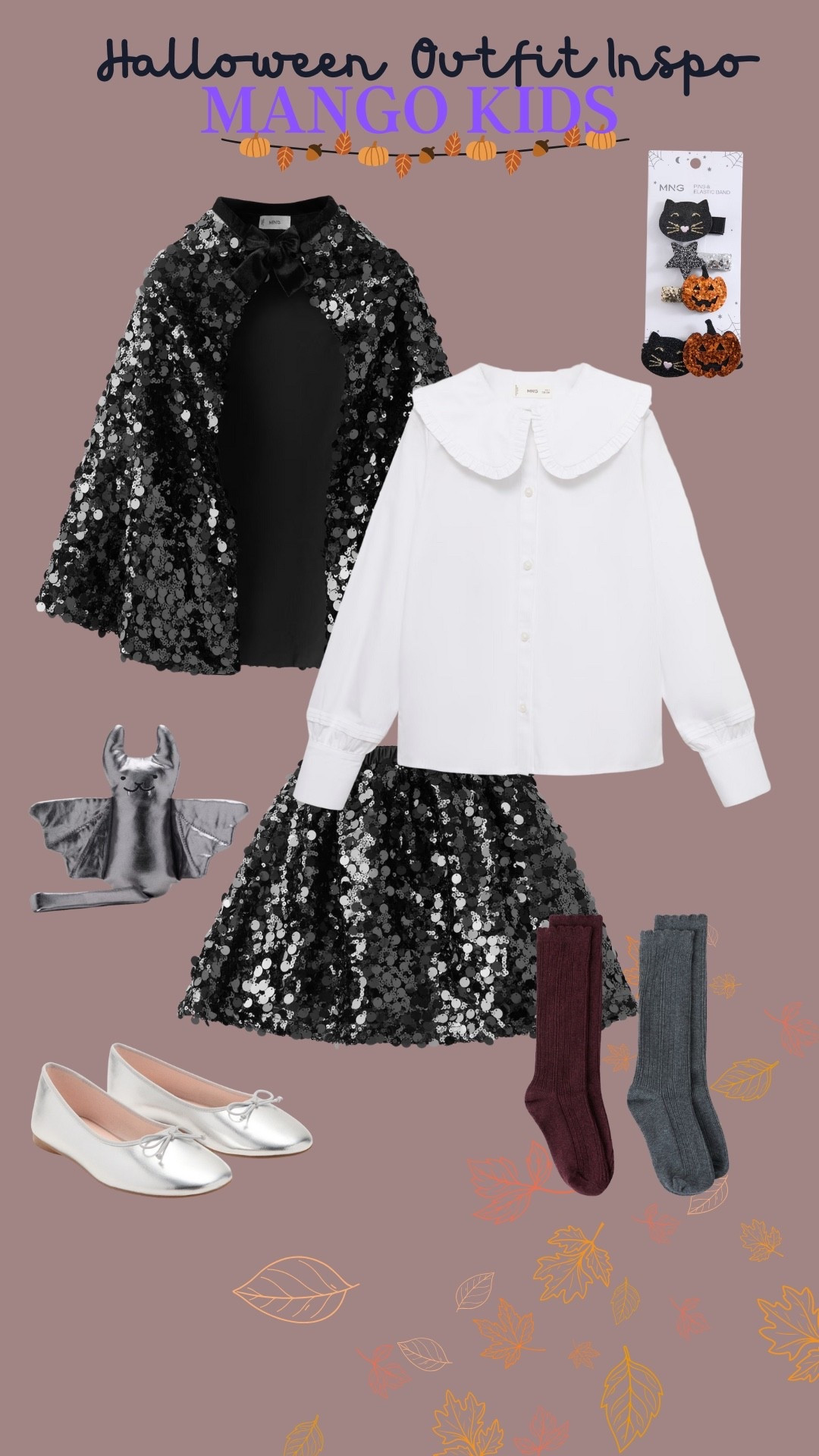 Halloween Outfit inspo 🦇🎃💀
Mango Kids Outfit Inspo 
little kids, big kids. ✨

#LTKStyleTip #LTKKids #LTKHalloween