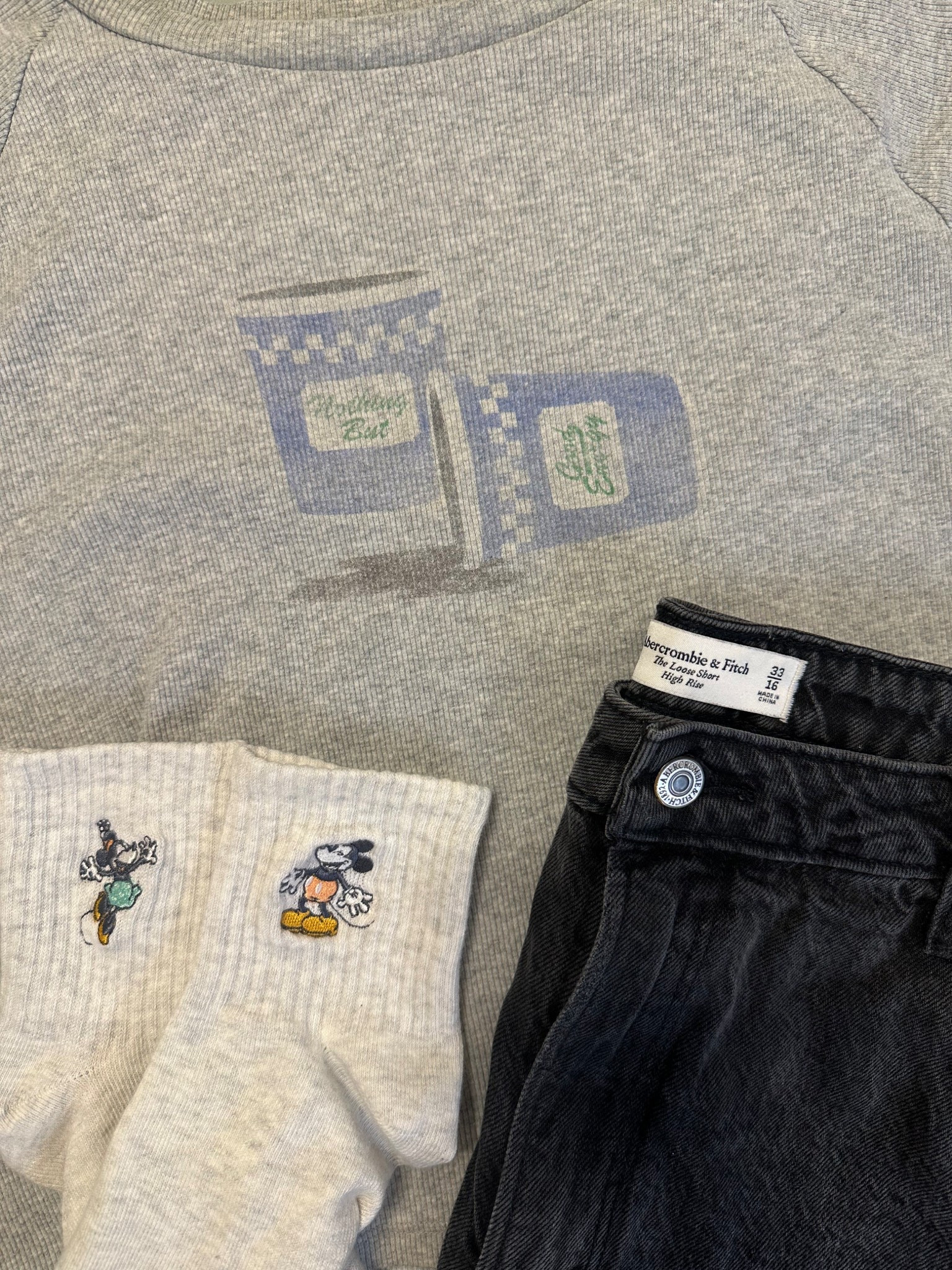 Coffee run outfit ☕️

Give me a graphic tee & cute socks and I’m good to go 🫡

I cannot find this shirt anywhere so I’m SORRY !! I tried to find ones with a similar vibe 🥺

#LTKSpringSale #LTKSaleAlert #LTKFindsUnder50