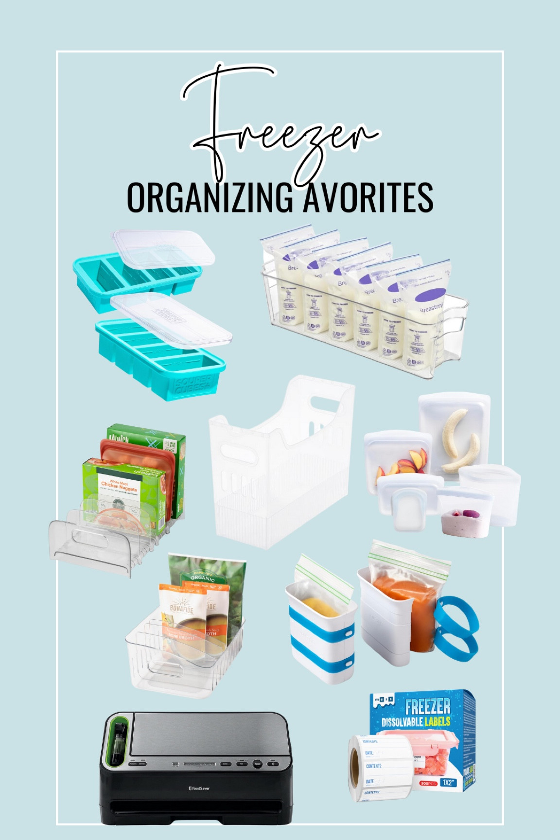 Freezer organization finds

#LTKHome #LTKFamily
