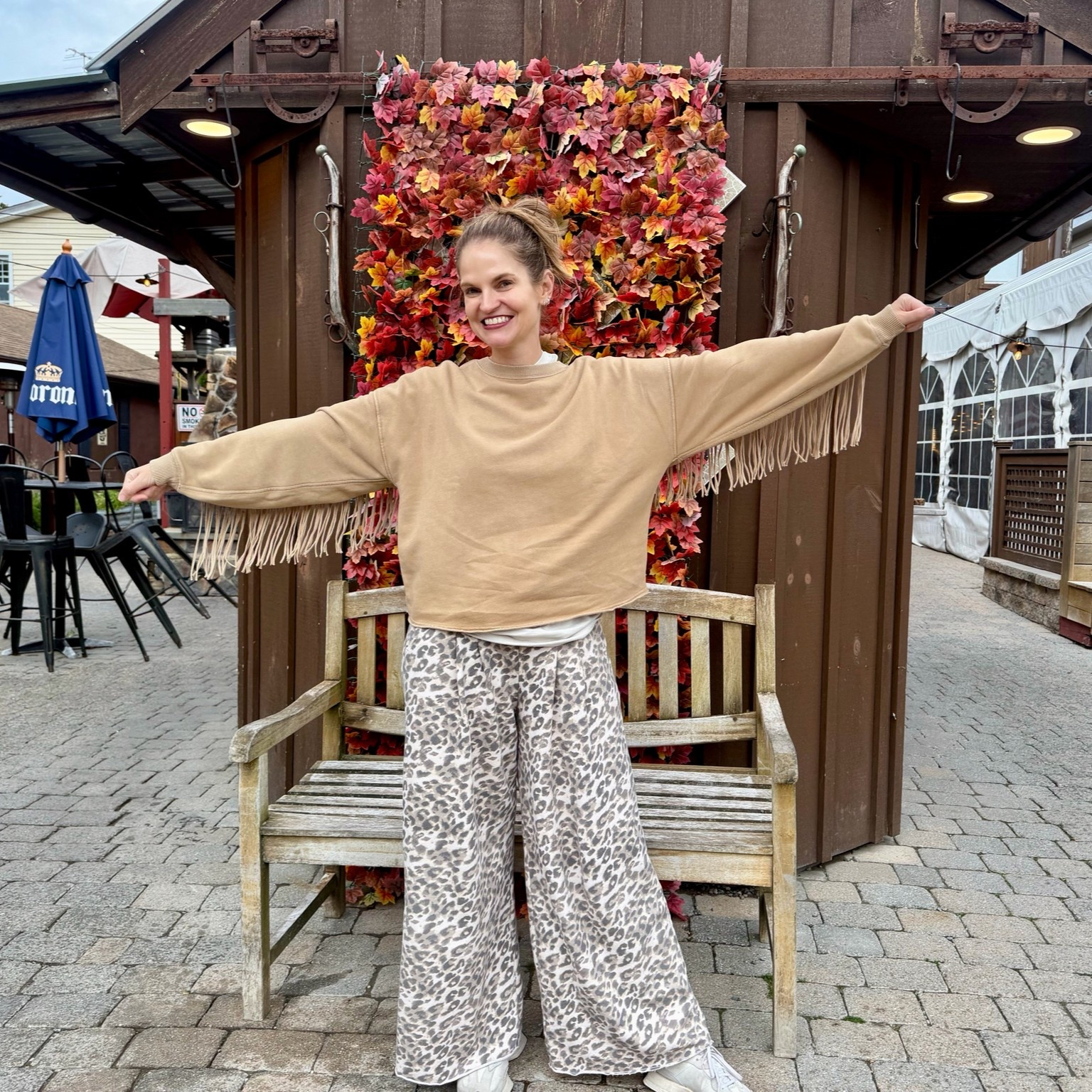 Fun fall fringe!

#LTKSeasonal #LTKootd #LTKOver40