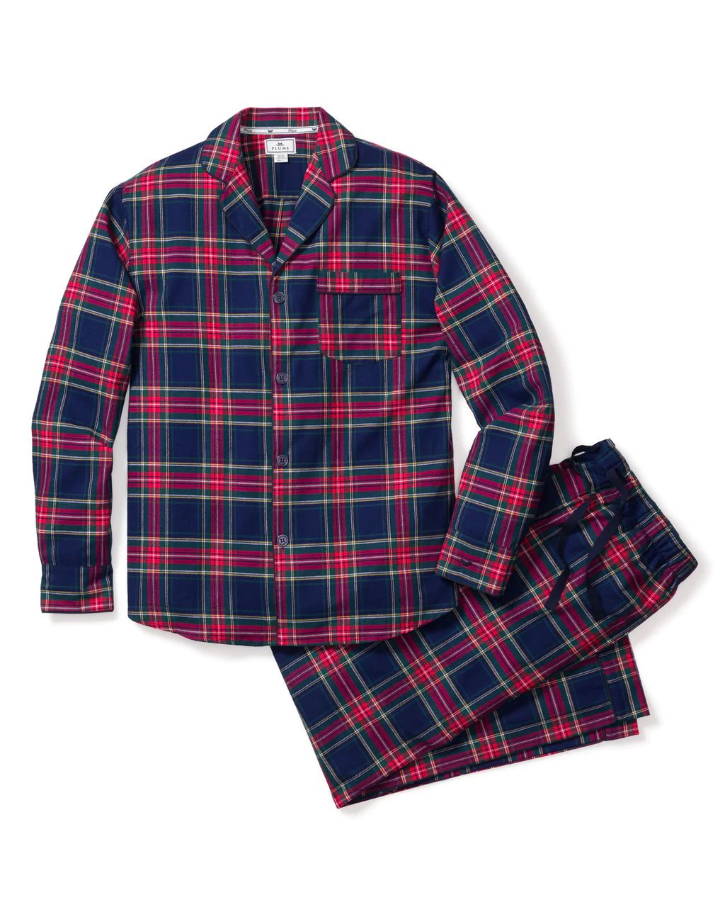 Men's Windsor Tartan Pajama Set | Petite Plume