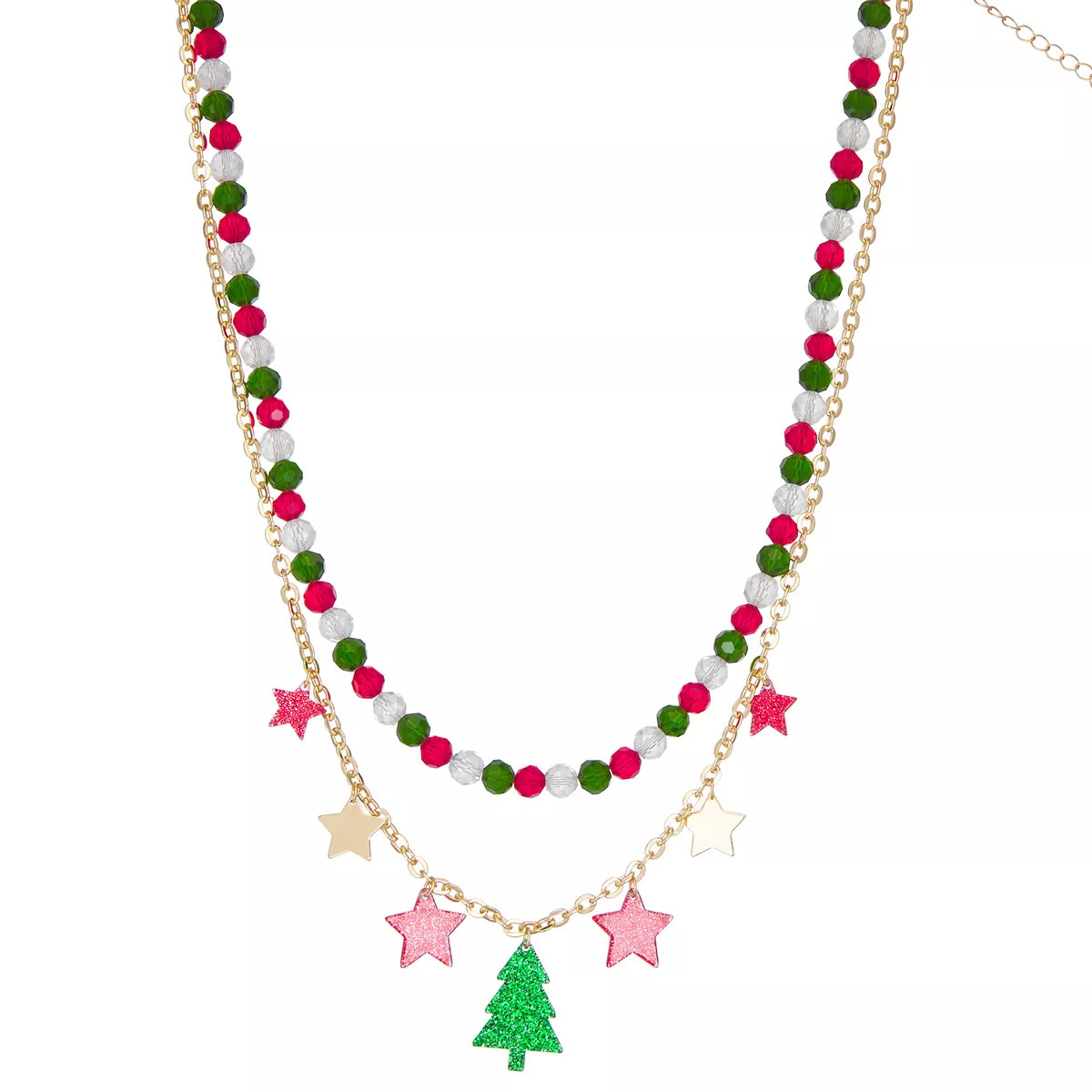 Celebrate Together™ Christmas Charms Layer Necklace | Kohl's