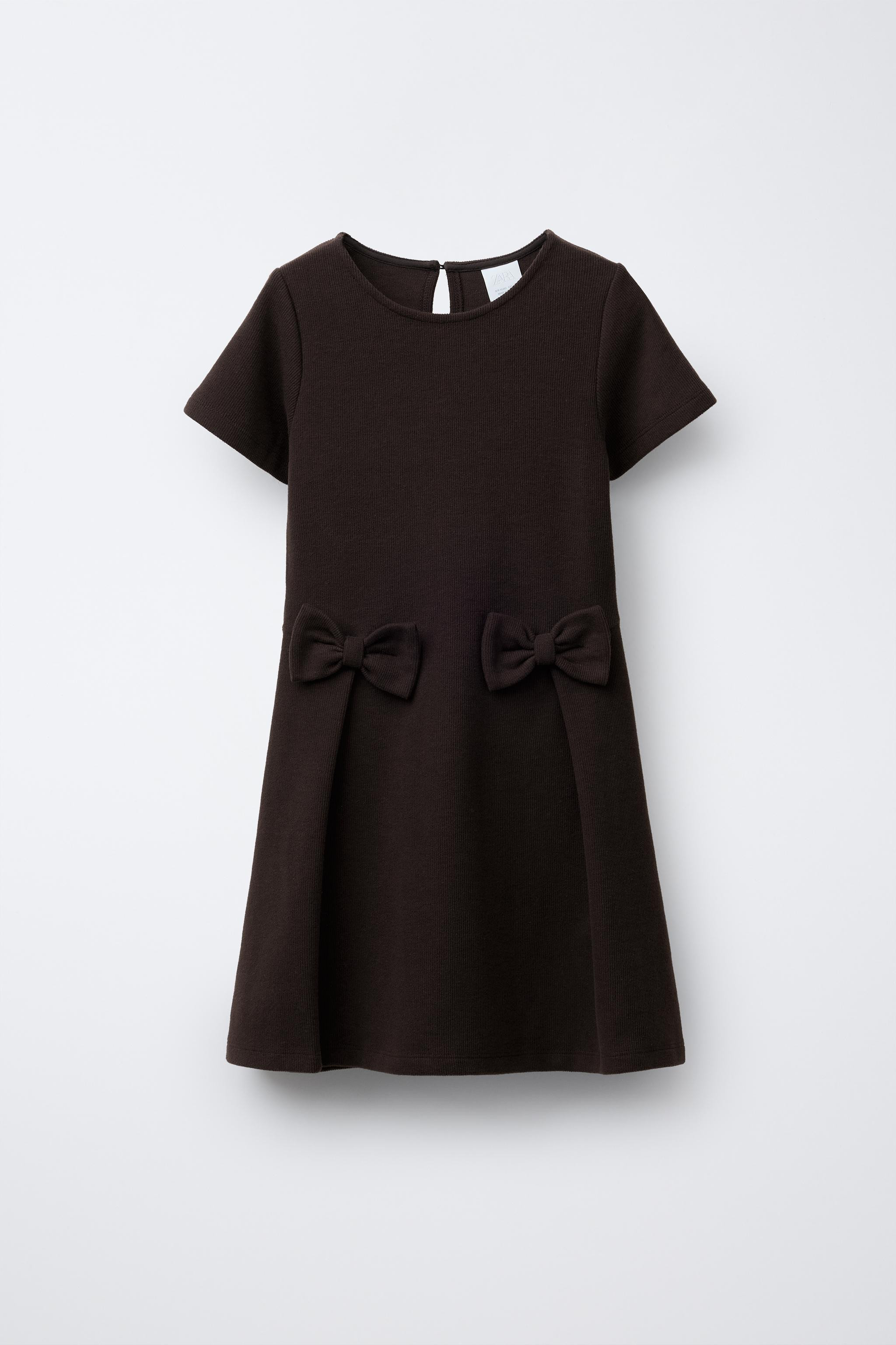 TIED RIB DRESS | Zara US