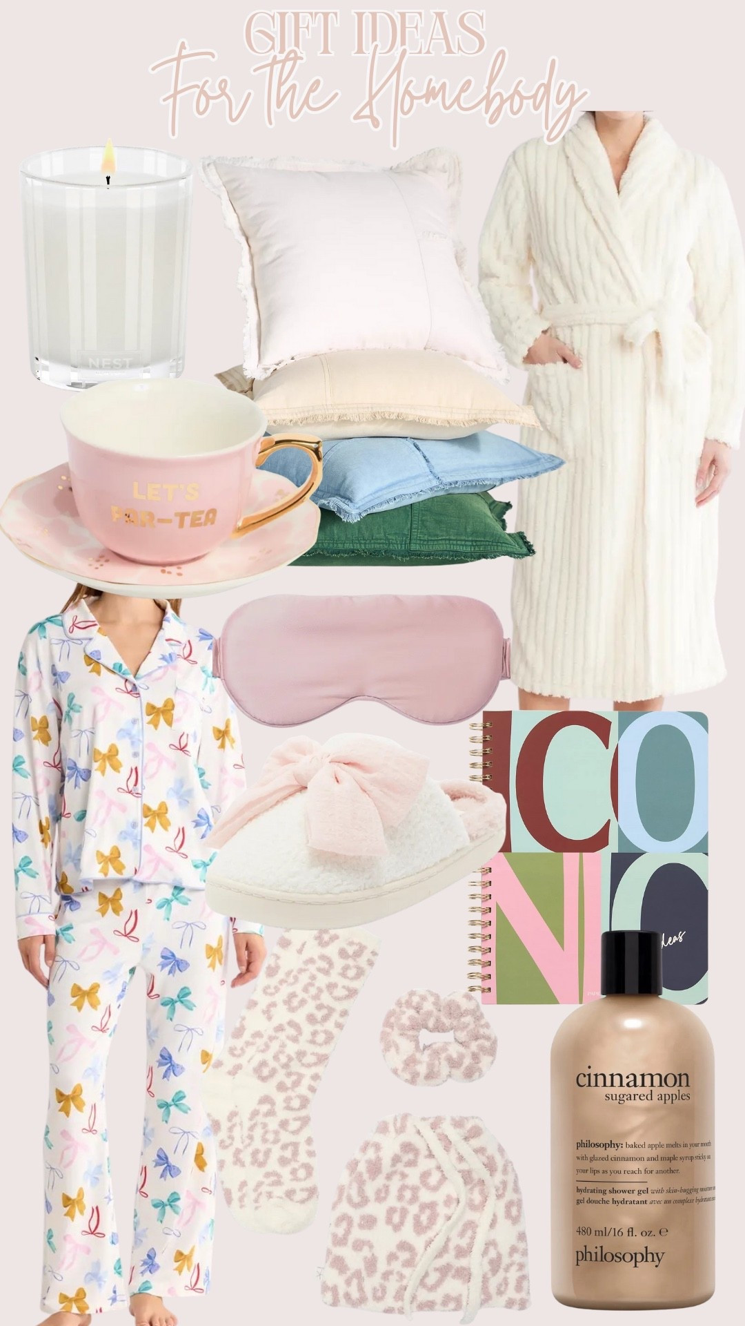 Gift guide for the homebody 

#LTKGiftGuide #LTKselfcare #LTKHoliday