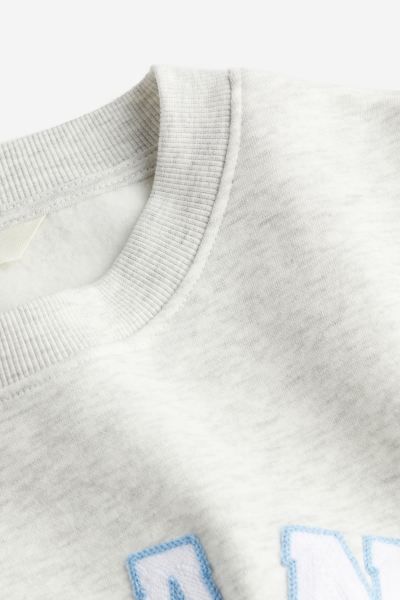 Printed Sweatshirt - Dark gray/Paris - Ladies | H&M US | H&M (US + CA)