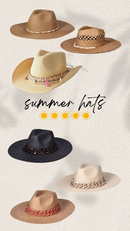 Summer hats or Mother’s Day Gift! 

#LTKGiftGuide #LTKFestival #LTKSaleAlert