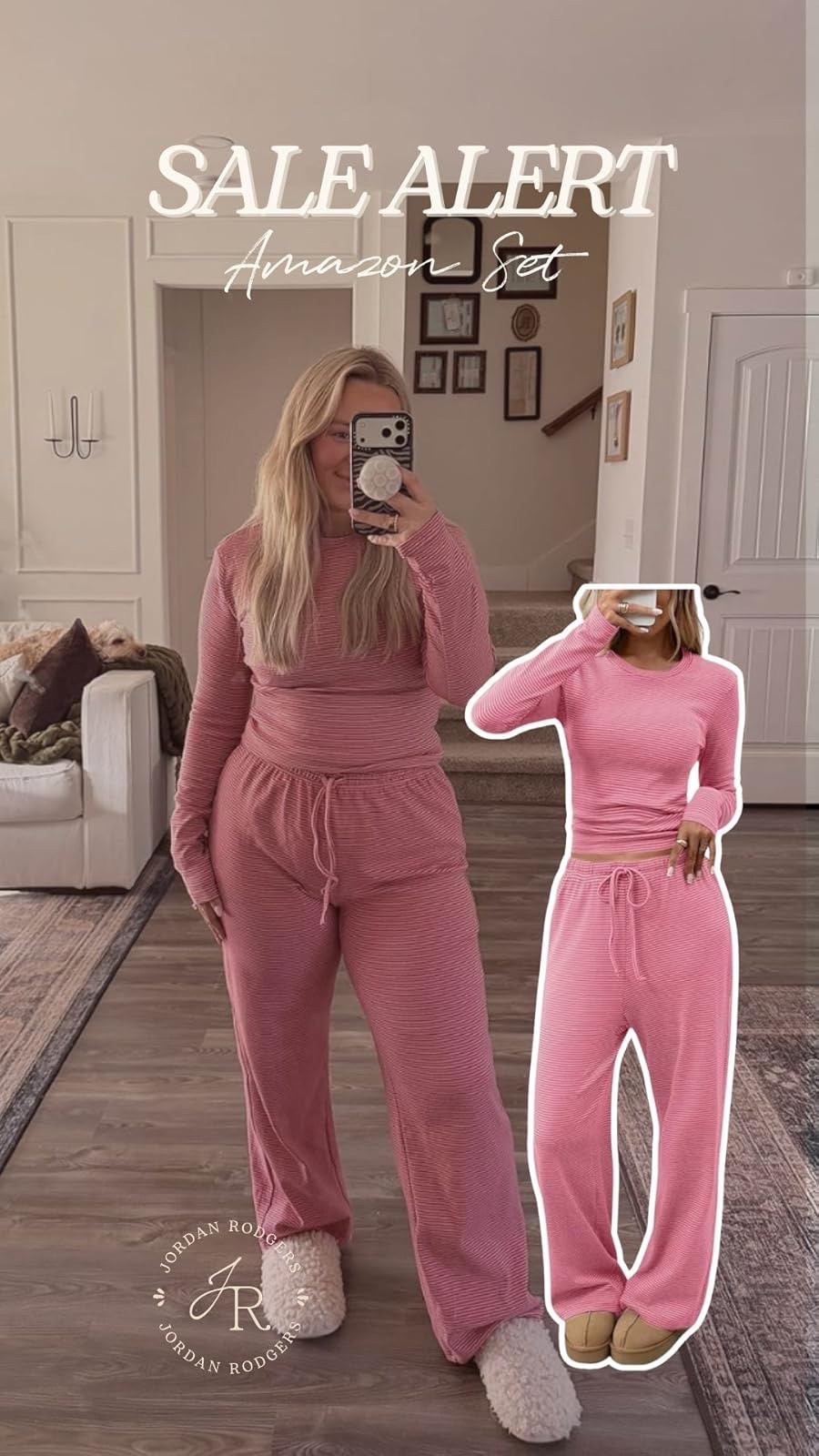 Sale alert! Matching lounge set for spring!