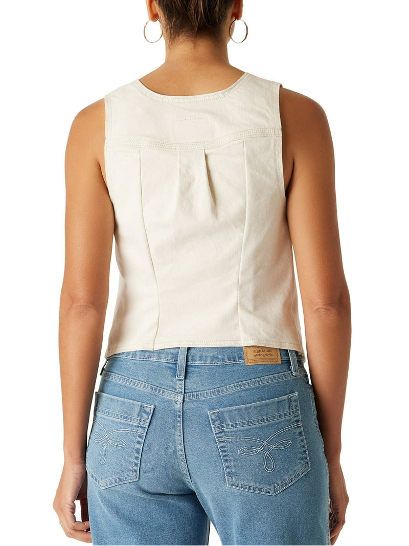 Levi Strauss Signature Women's Vintage '95 Vest, sizes XS-XL | Walmart (US)