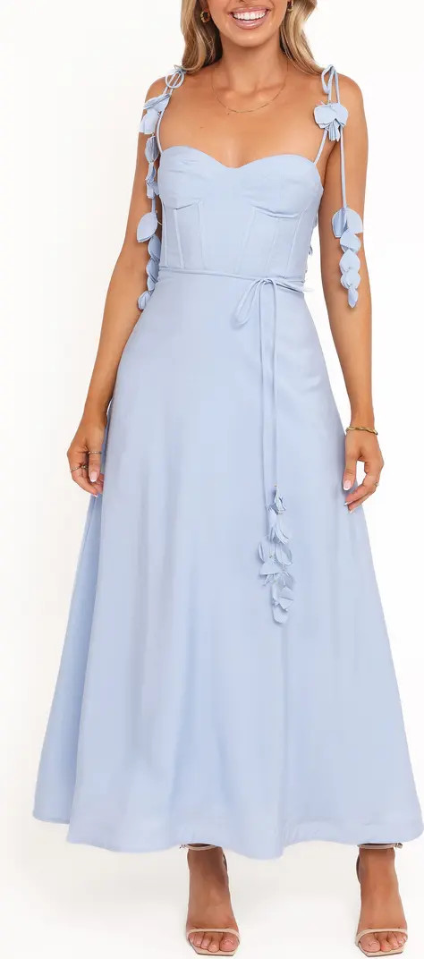 Della Seamed Bodice Midi Dress | Nordstrom