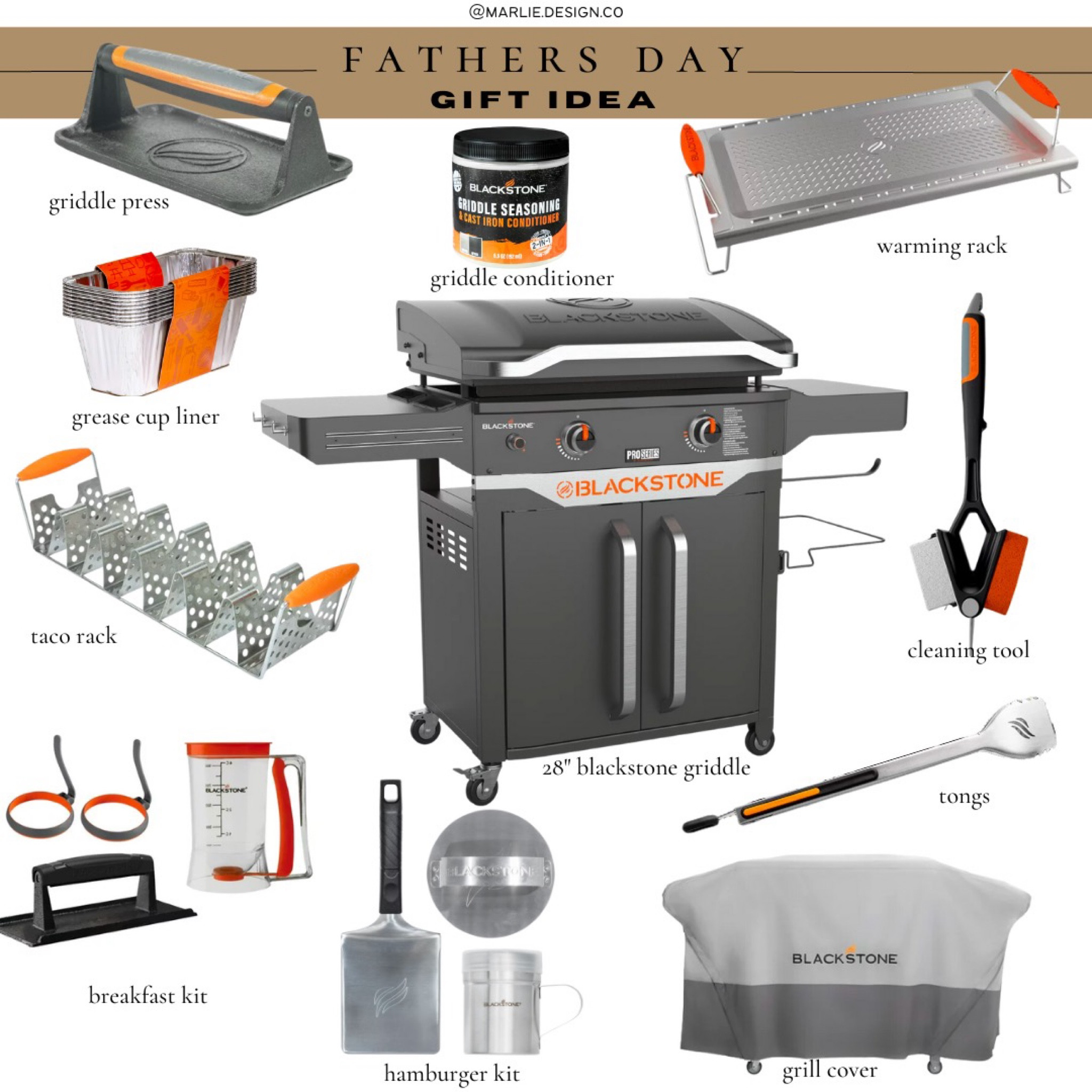 Fathers Day Gift Idea | Blackstone Griddle | Blackstone accessories | Blackstone breakfast kit | Blackstone hamburger kit | Blackstone grill conditioner | Blackstone grill | mens birthday idea | summer grilling 

#LTKGiftGuide #LTKmens #LTKsalealert