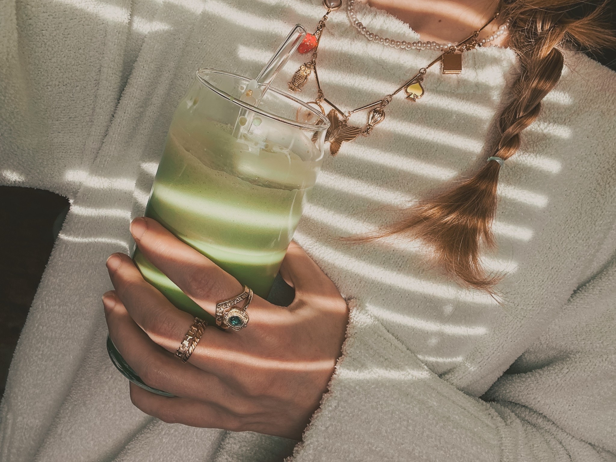matcha kinda day 🍵🧘merit