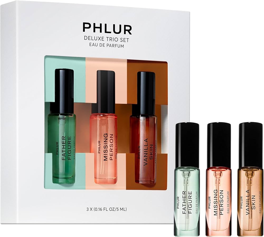 PHLUR The Best Sellers ($45 Value) - Deluxe Mini Trio Eau de Parfum Set - Vanilla Skin, Father Fi... | Amazon (US)