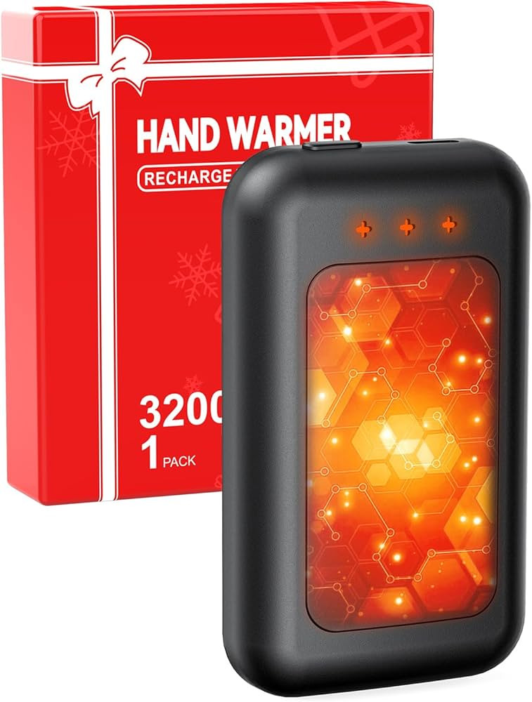 Hand Warmers, Hand Warmers Rechargeable, Reusable Portable Electric Hand Warmer, Fast Intelligent... | Amazon (US)