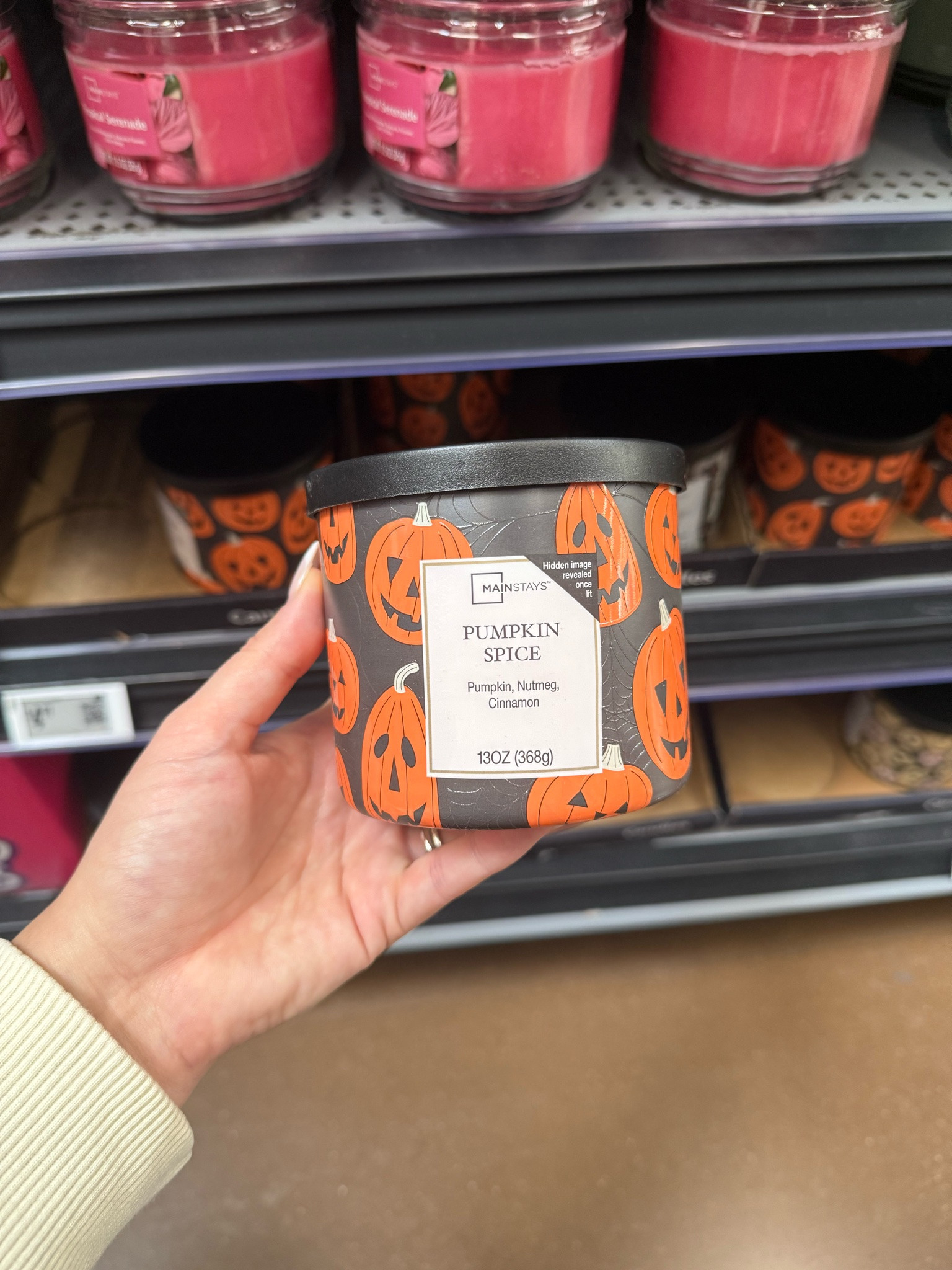 Pumpkin spice Halloween candle 

halloween home decor  spooky season  walmart home  walmart finds

#LTKSeasonal #LTKmomlife #LTKHome