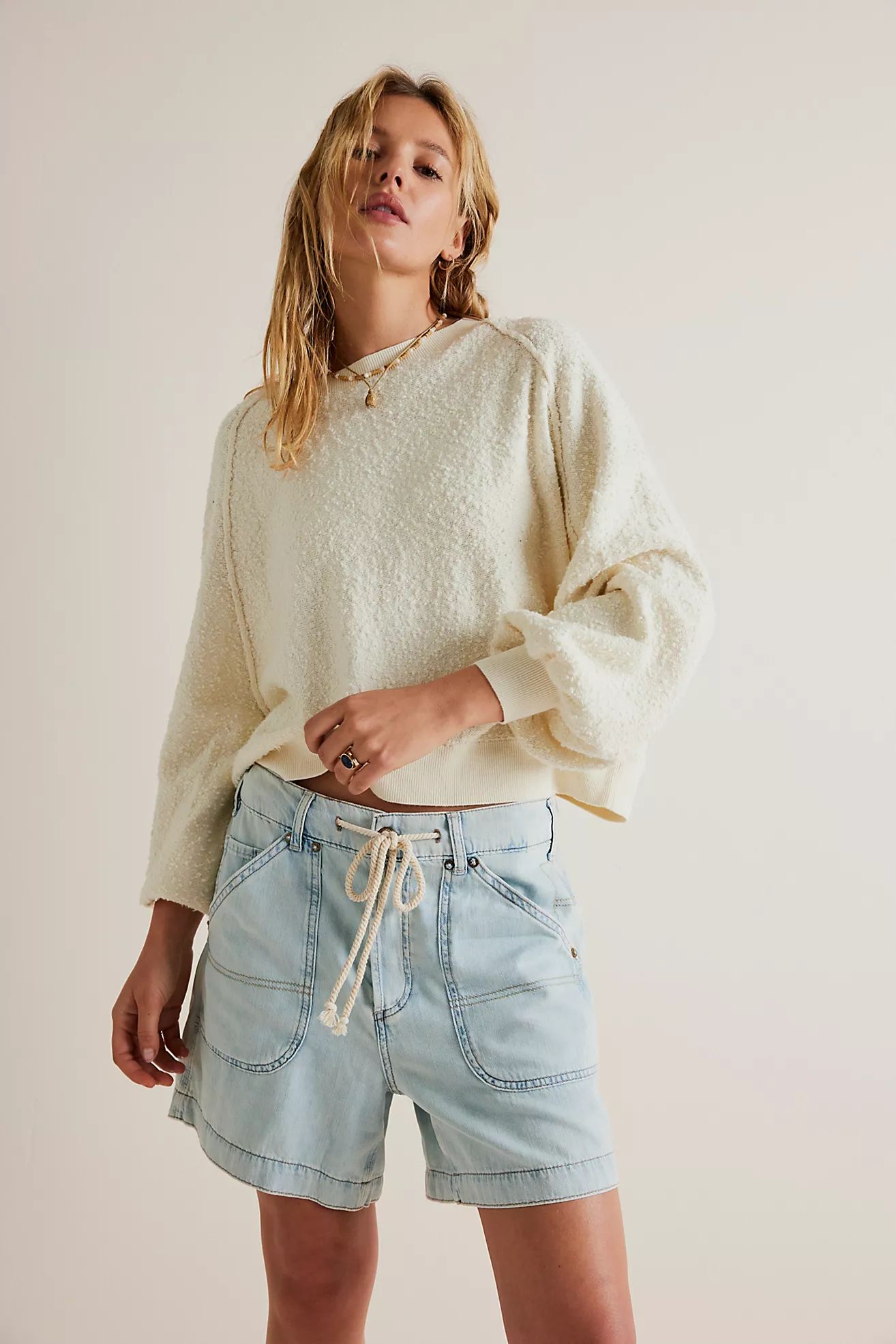 Second Chances Pull-On Shorts | Free People (Global - UK&FR Excluded)