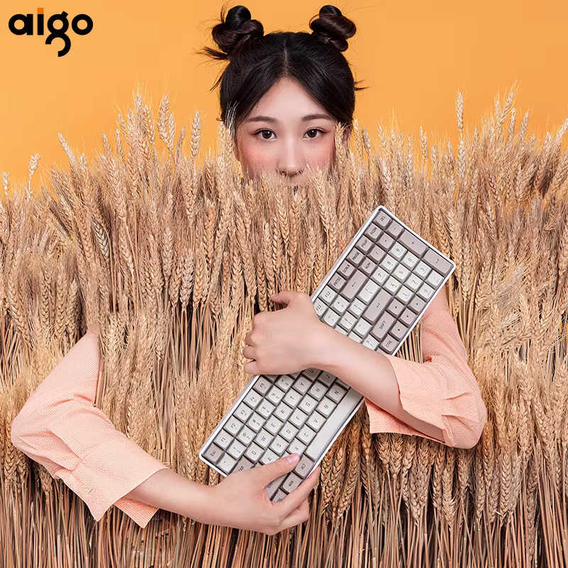 41.39US $ 10% OFF|Aigo A100 Gaming Mechanical Keyboard 2.4g Wireless Usb Type-c Wired Blue Switch... | AliExpress (US)