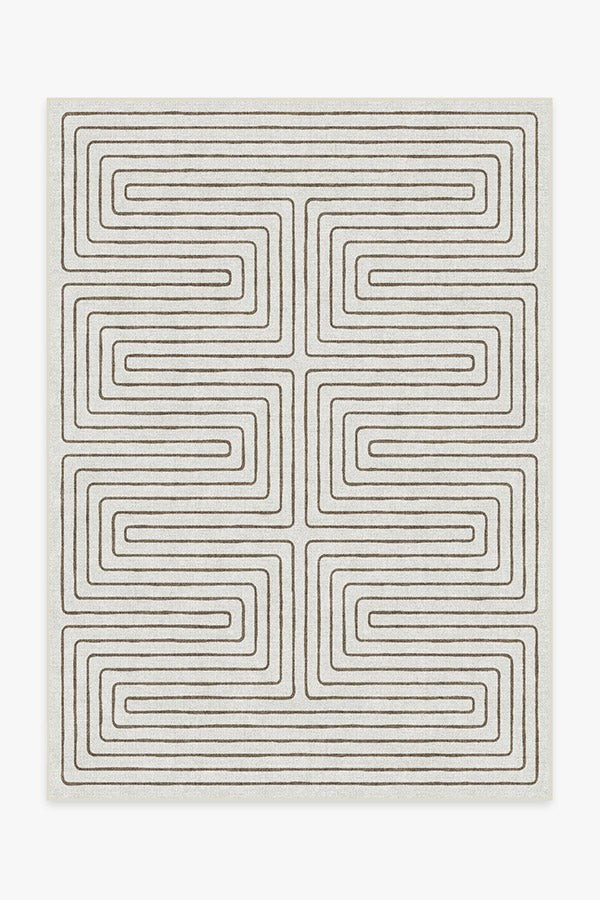 Jonathan Adler Labyrinth Camel & Ivory Rug | Ruggable