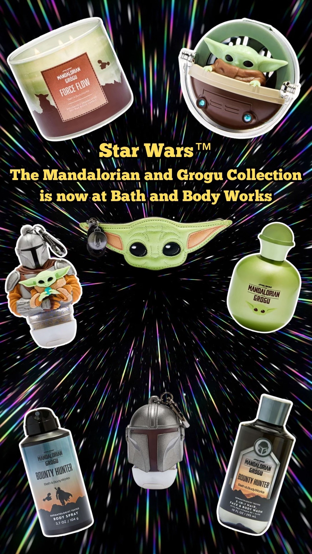 Star Wars Bath and Body Works Collection