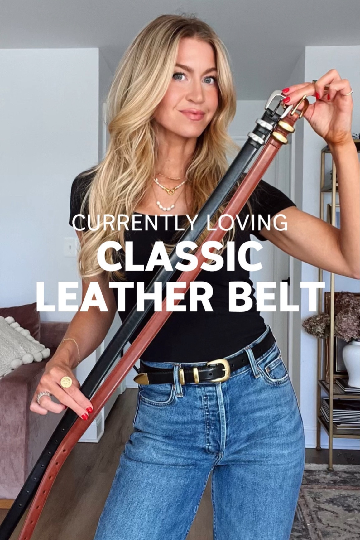 Classic leather belt outfit! 
Bodysuit: wearing size S
Jeans: run one size small. Wearing size 26
Belt: wearing size XS

#LTKbeauty #LTKSeasonal #LTKstyletip