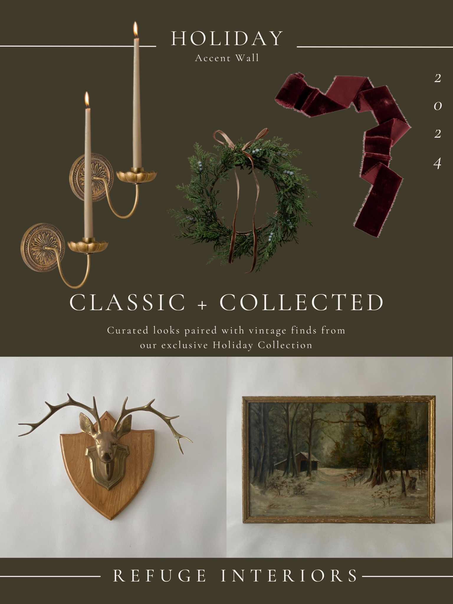 Curated looks designed to pair with vintage accents from our exclusive Holiday Collection! 🤎🌲

Our Holiday Collection is available tonight 11/15 at 6 PM CT on the website!

#LTKSeasonal #LTKHoliday #LTKHome