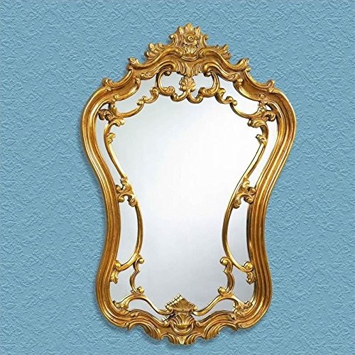 Bassett Mirror Hermosa Wall Mirror, Gold Leaf | Amazon (US)