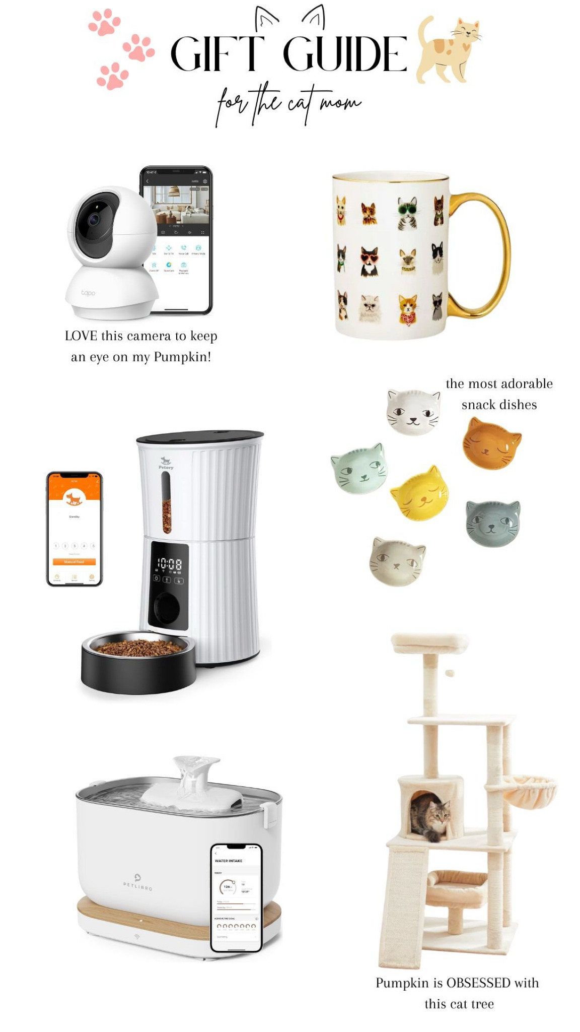 a gift guide for the cat mom!

#LTKHoliday #LTKHome #LTKGiftGuide