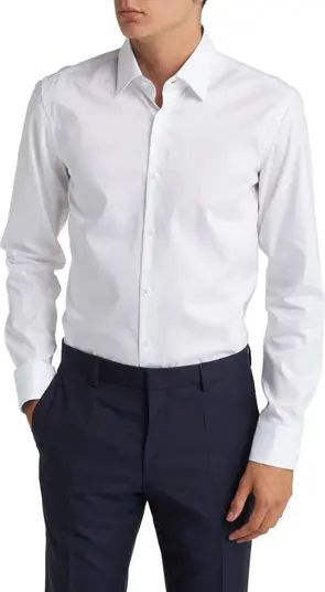 Hank Slim Fit Solid Dress Shirt | Nordstrom