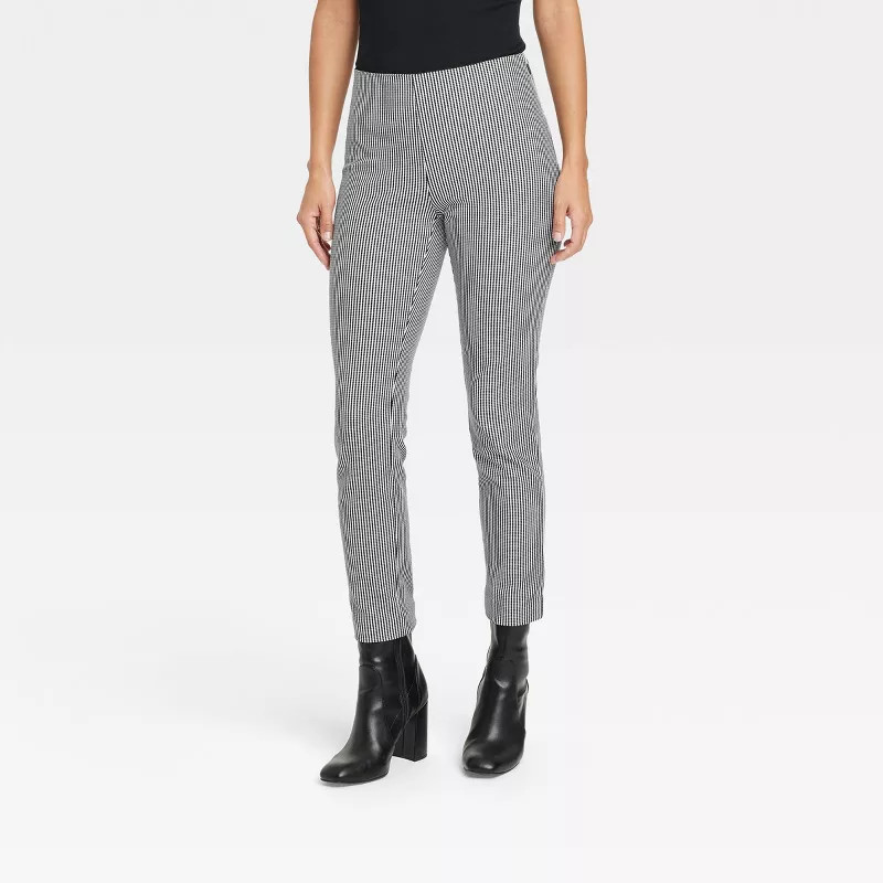 Women's High-Rise Slim Fit Bi-Stretch Ankle Pants - A New Day™ | Target