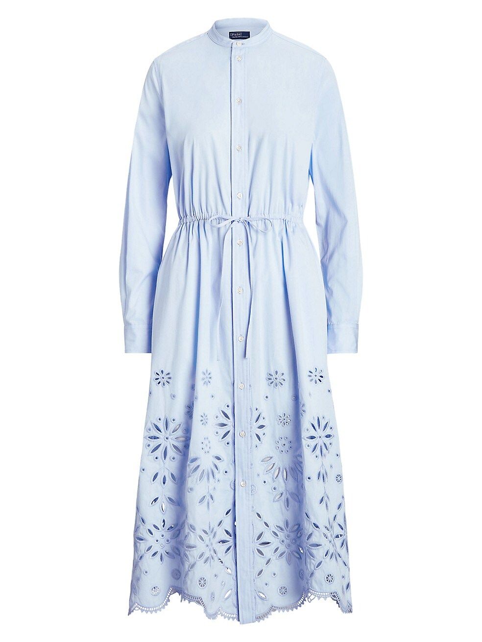 Embroidered Eyelet Midi-Dress | Saks Fifth Avenue