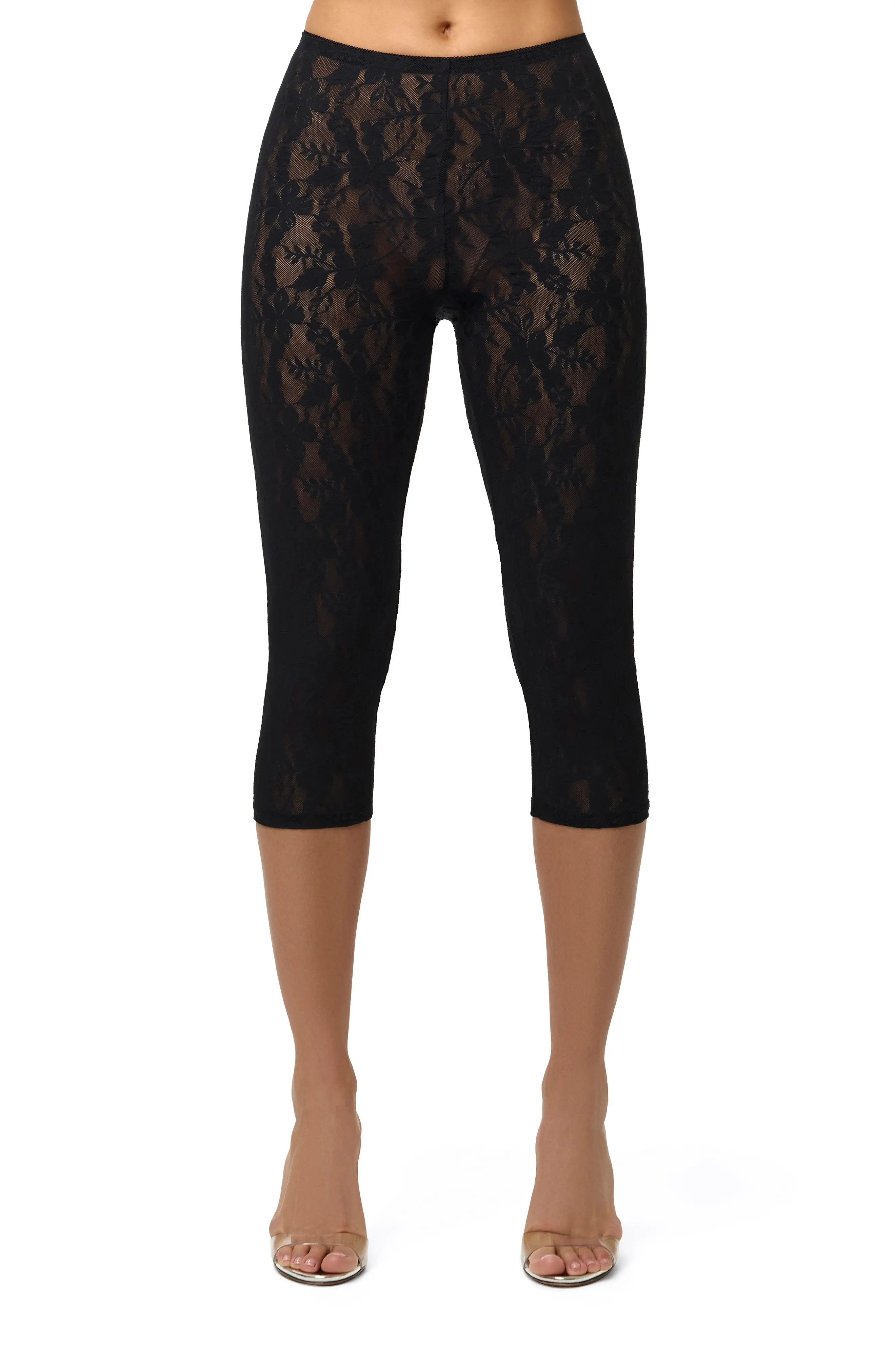 Lace Capri Leggings (Women) | Nordstrom | Nordstrom