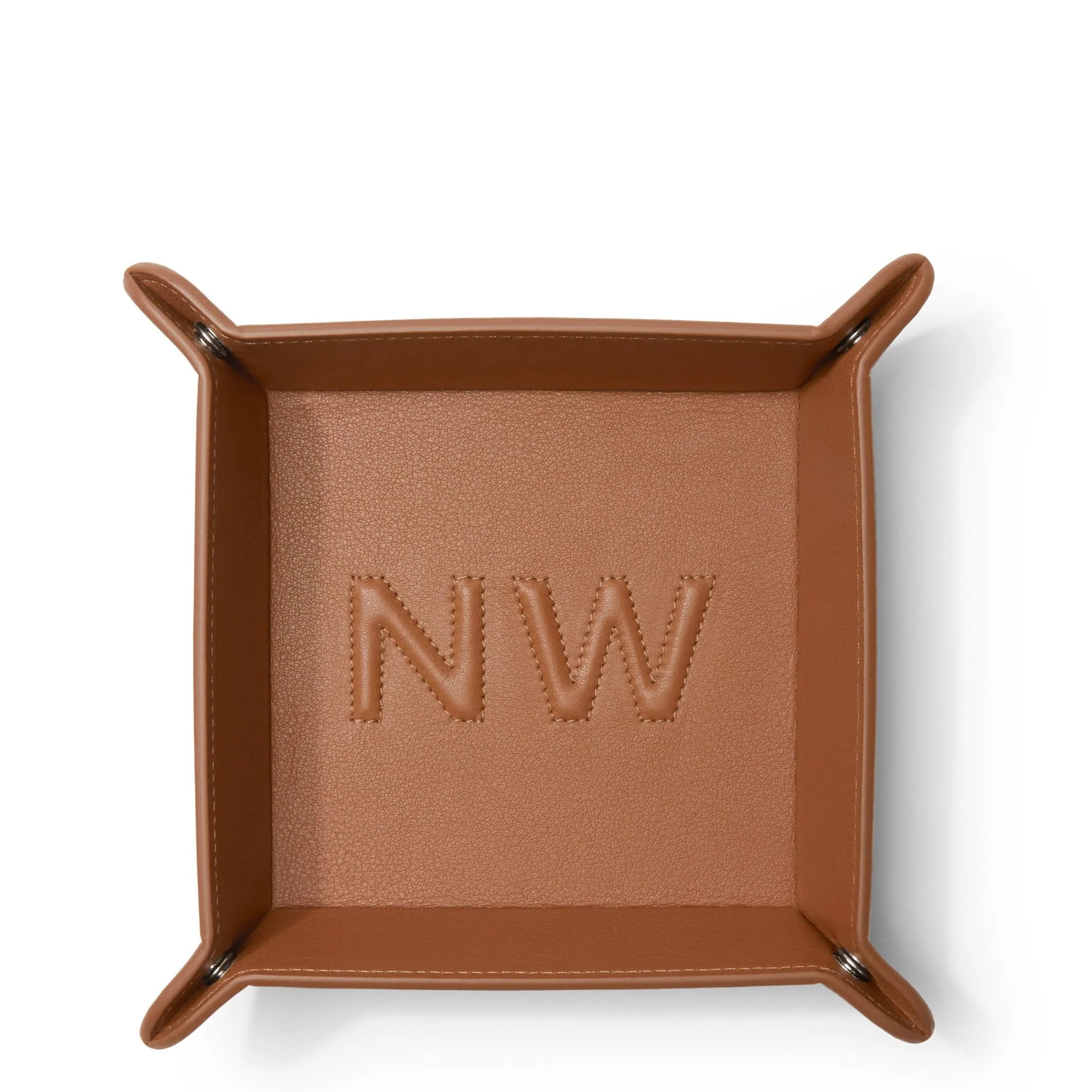 Square Valet Tray | Leatherology