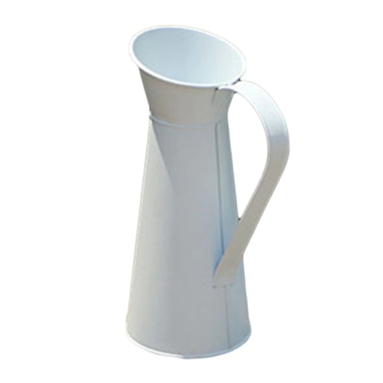 GadgetVLot Chic Cream Vase Pitcher Jug Coffee Pot Vintage Shabby Tin Wedding Coffeepot Shape Fash... | Walmart (US)