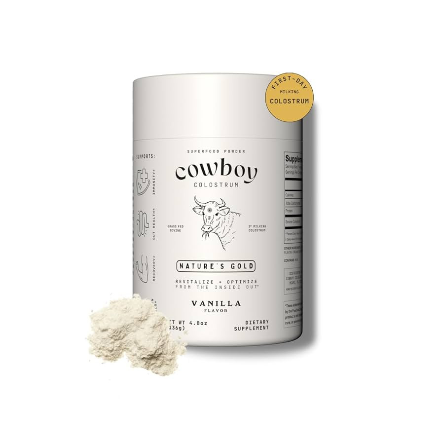 Powder - Bovine Colostrum Powder for Women & Men - First Day Milking Whole Colostrum - Grass Fed ... | Amazon (US)