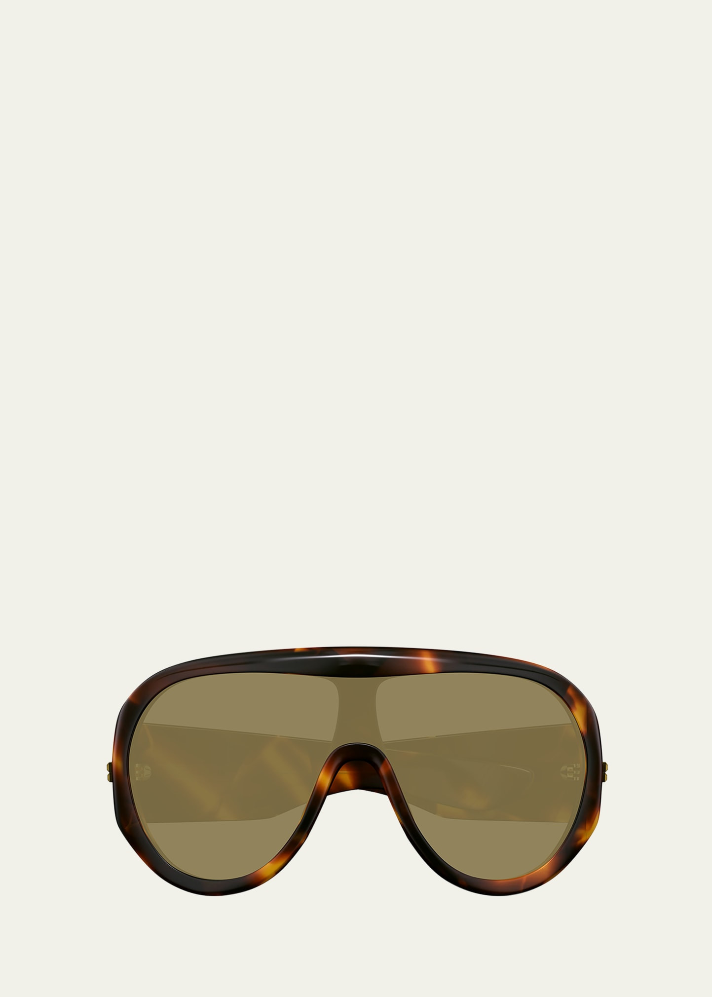Bottega Veneta Shield Acetate Sunglasses | Bergdorf Goodman