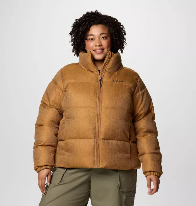 Women's Puffect™ Herringbone Jacket - Plus Size | Columbia Sportswear