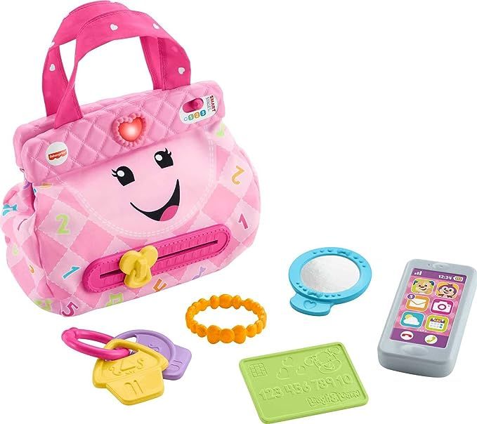 Fisher-Price Smart Purse Learning Toy with Lights and Smart Stages Educational Content for Baby a... | Amazon (US)