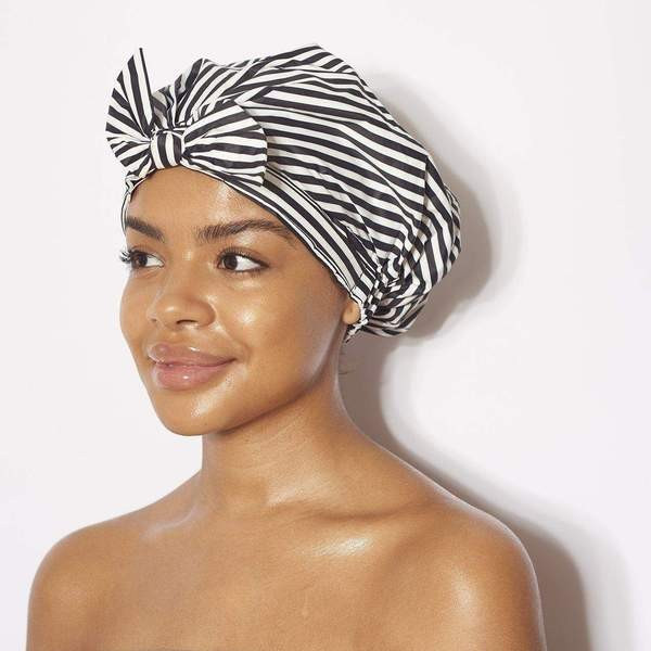 LuxuryShower Cap - Stripe in Recycled Polyester | Kitsch