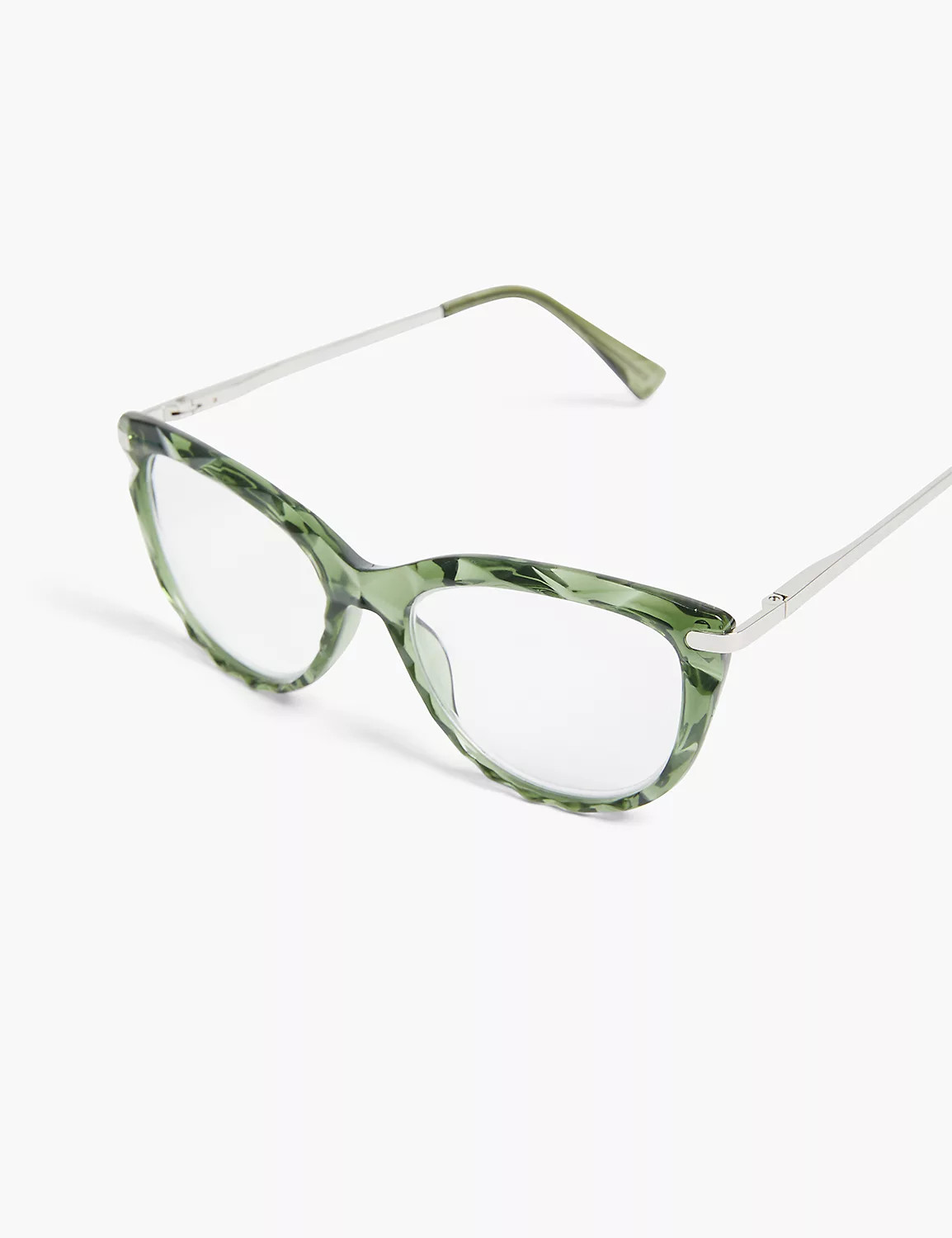 Textured Cateye Reader Glasses | Lane Bryant (US)
