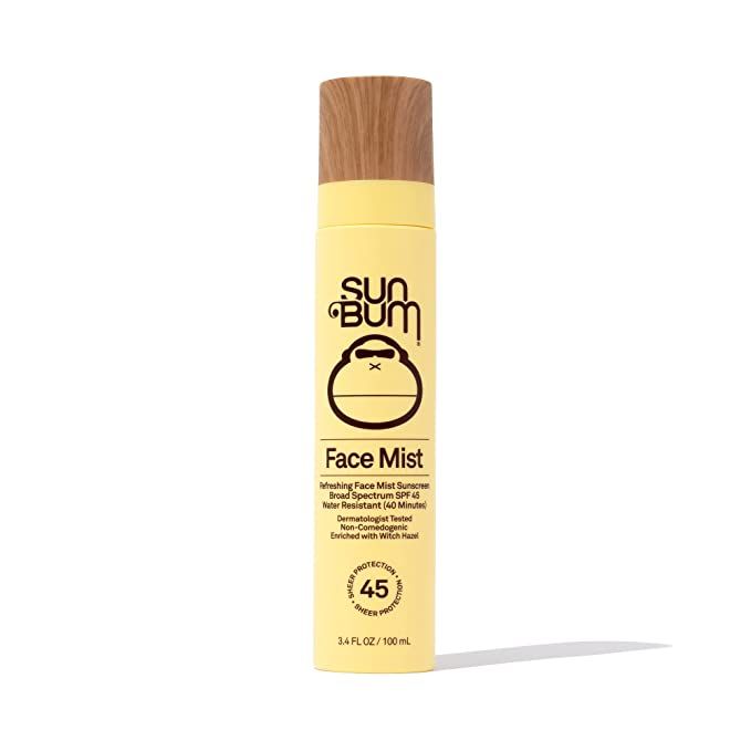 Sun Bum Original SPF 45 Sunscreen Face Mist 3.4 oz | Amazon (US)