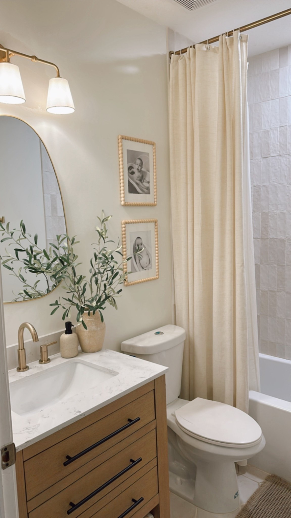 Bathroom decor
Neutral bathroom
Kids bathroom
Bathroom style
Bathroom vanity
Shower curtain
Bathroom lighting 
Light fixture


#LTKHome