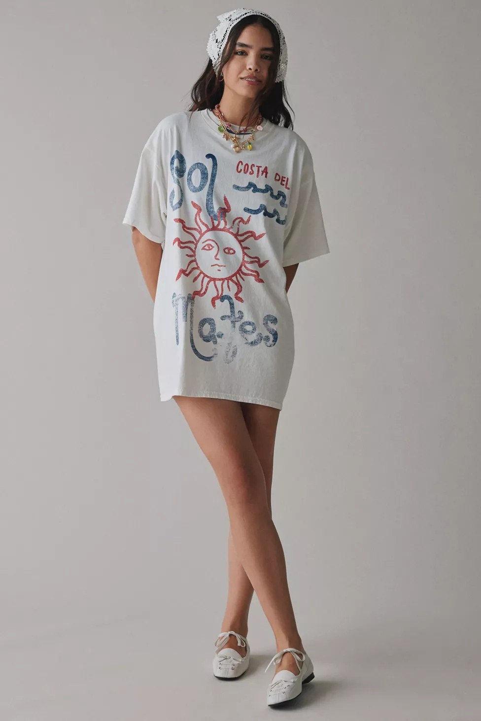 Costa Del Sol Mates Graphic T-Shirt Dress | Urban Outfitters (US and RoW)