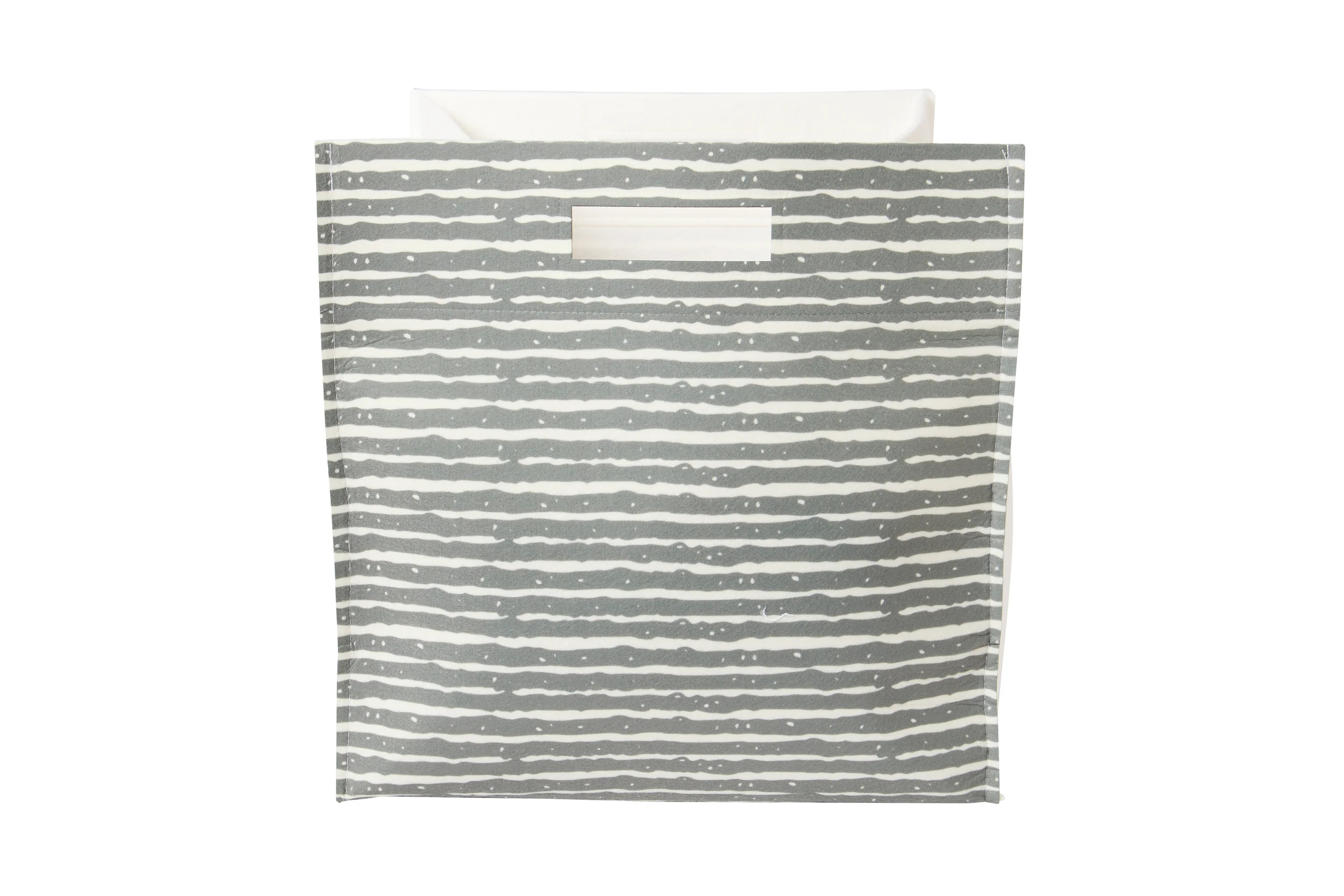Lines Felt Storage Bin | Dance Happy