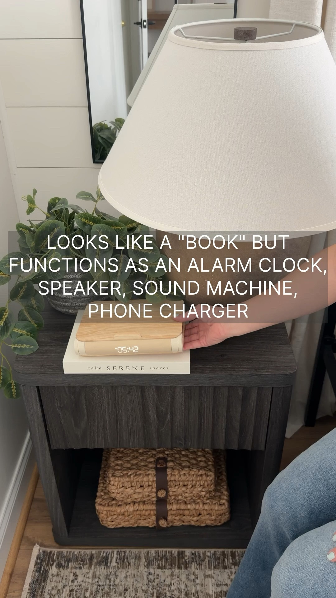 The coolest alarm clock, sound machine, night light and Bluetooth speaker all in one. It looks like a book but functions as so much more! 

#LTKHome