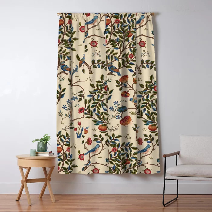 William Morris "Kelmscott Tree" 1. Blackout Curtain | Society6