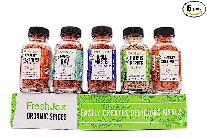 FreshJax Grilling Spice Gift Set, (Set of 5) | Amazon (US)